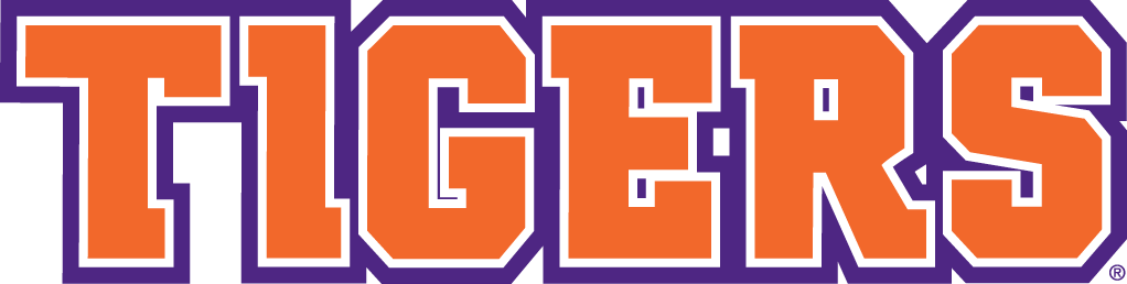 Clemson Tigers 2014-Pres Wordmark Logo iron on transfers for T-shirts
